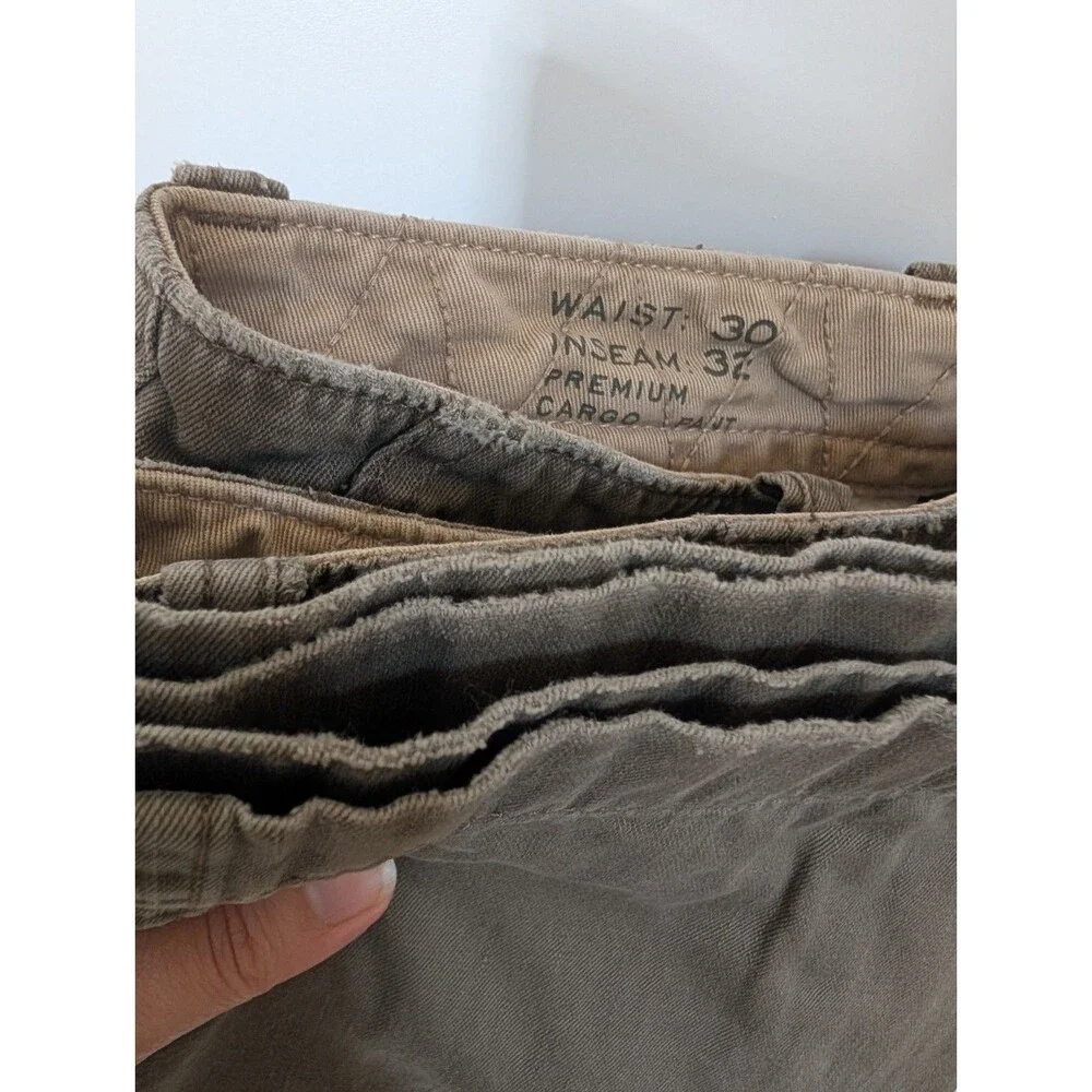 J. Crew High Rise Baggy Cargo Pants 30x32 Military Hunting Outdoor Grunge Y2K